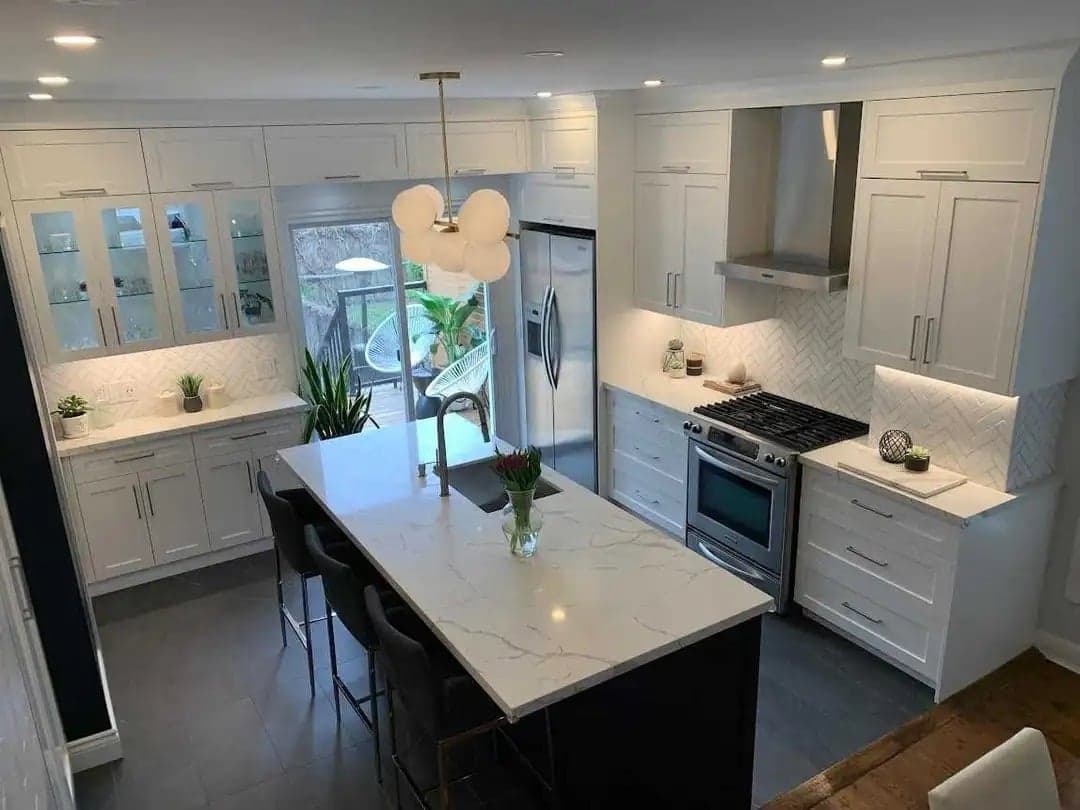 After - Modern Kitchen Transformation in North York