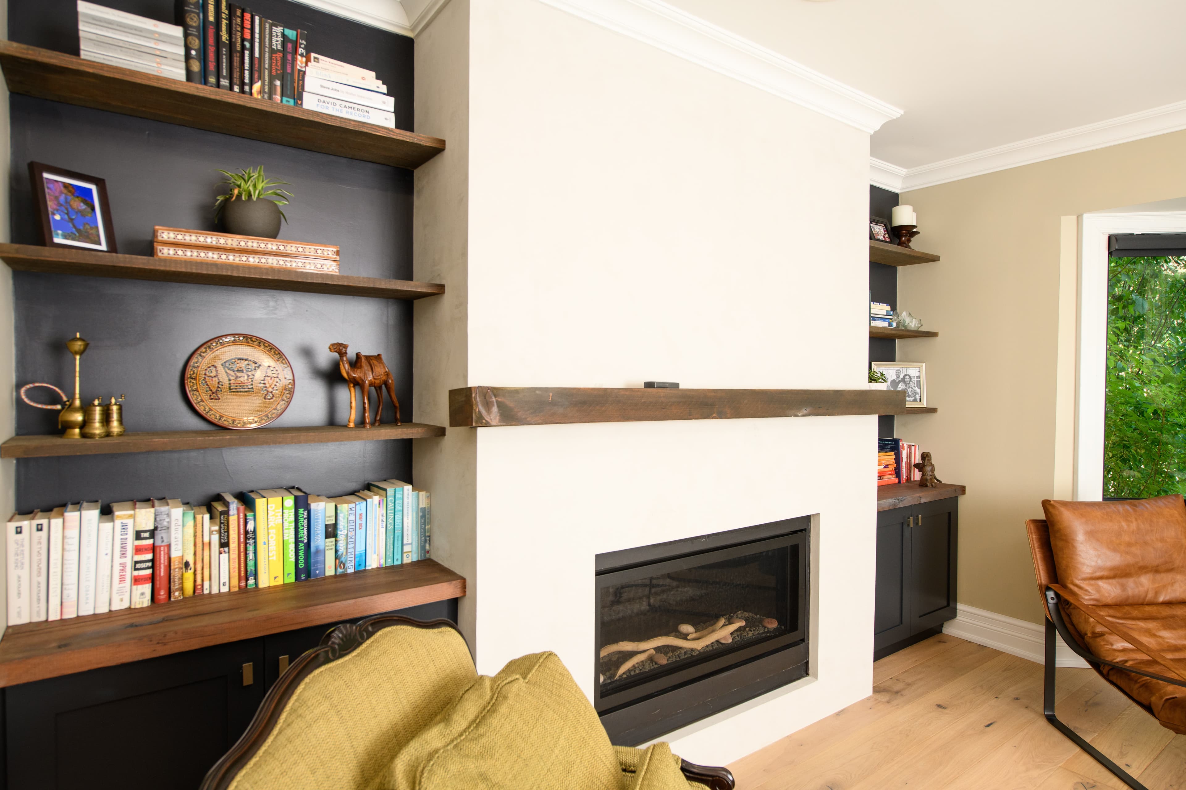 Elegant living area transformation in GTA residence